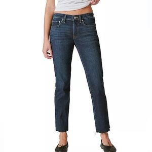 Lucky Brand Sweet N Crop Mid-rise Straight leg cropped denim Jeans Womens 4-27